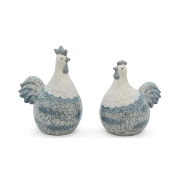 Kip Keramiek - Medium - Set Van 2 Stuks - Afbeelding 2