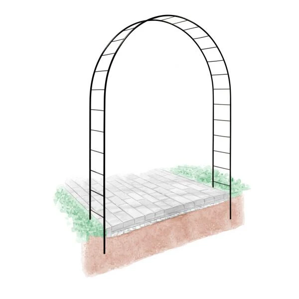 Rozenboog Milano - Zwart - Afbeelding 3