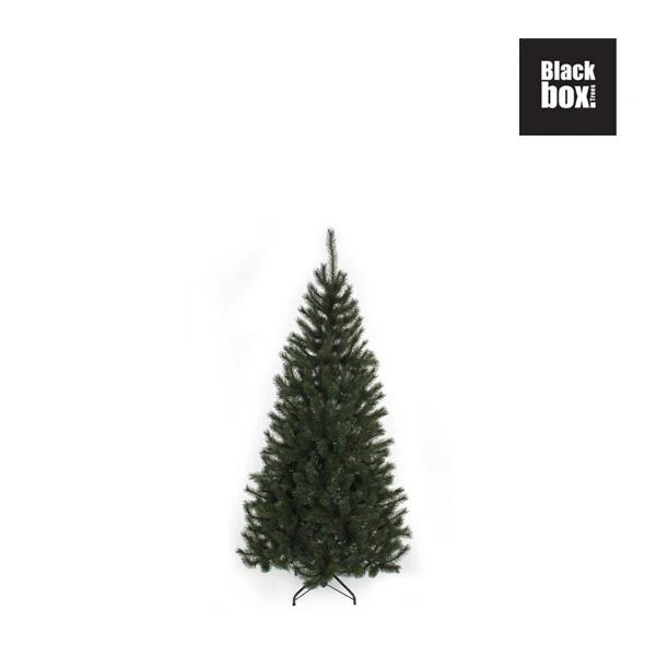 Kerstboom Kunststof Kingston Black Box - 120 Cm