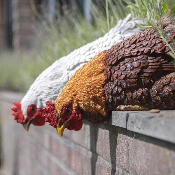 ESSCHERT DESIGN Vensterbankkip Polyresin - Afbeelding 2