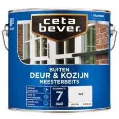 Cetabever Meesterbeits Deur & Kozijn Dekkend, Wit - 2,5 L