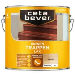 Cetabever Trappenlak Mat, Blank - 2,5 L
