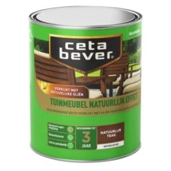 Cetabever Tuinmeubel Natuurlijk Effect, Teak - 750 Ml