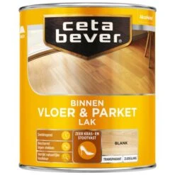 Cetabever Vloer- & Parketlak Transparant, Blank - 750 Ml