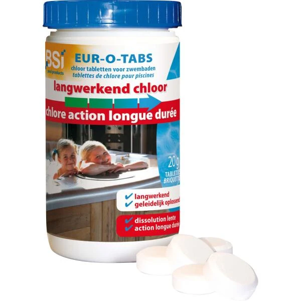 BSI Chloortabletten Langwerkend - 1 Kg - Afbeelding 2