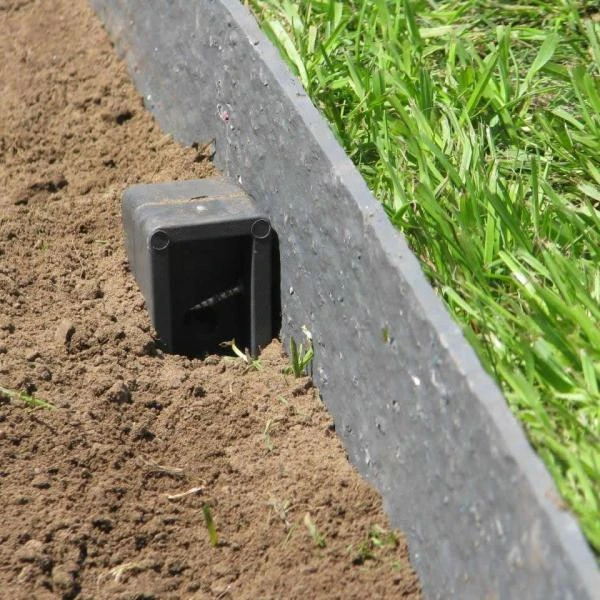 Ecoo Ecopic Paaltjes Voor Ecolat Tuinafboording - 38 Cm Grijs - Set Van 10 Stuks - Afbeelding 2