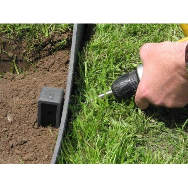 Ecoo Ecopic Paaltjes Voor Ecolat Tuinafboording - 38 Cm Grijs - Set Van 10 Stuks - Afbeelding 3