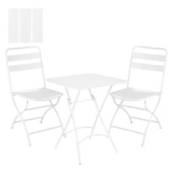 Mica Decorations Evita Bistro Set Wit - 3 Delig