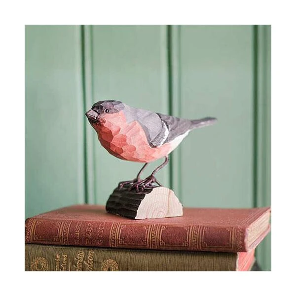 Goudvink In Lindenhout - Handgemaakt - Afbeelding 2