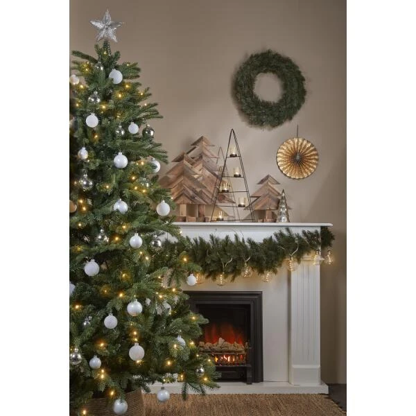 Kerstboom Kunststof Brampton Black Box - 120 Cm - Afbeelding 2