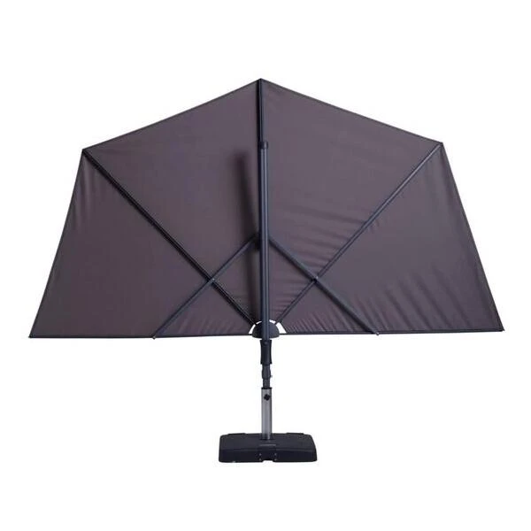 Madison Parasol Sun Wave 270 × 150 Cm - Taupe - Afbeelding 2