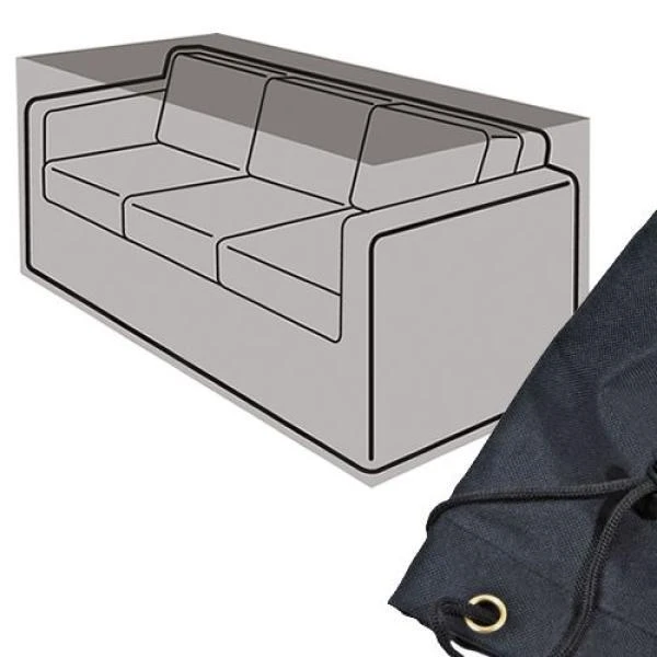 Hoes Loungebank - 3 Zitter - 246 × 87 × 69 Cm - Afbeelding 2