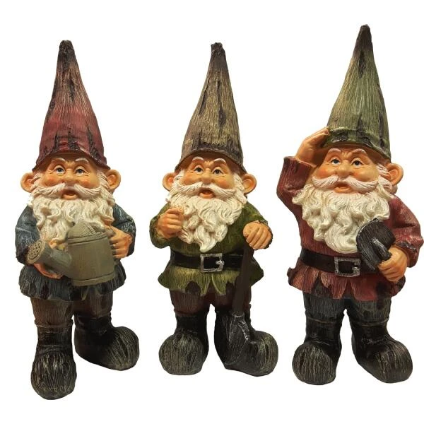 Tuinierende Kabouters - Set Van 3 Stuks - Afbeelding 2