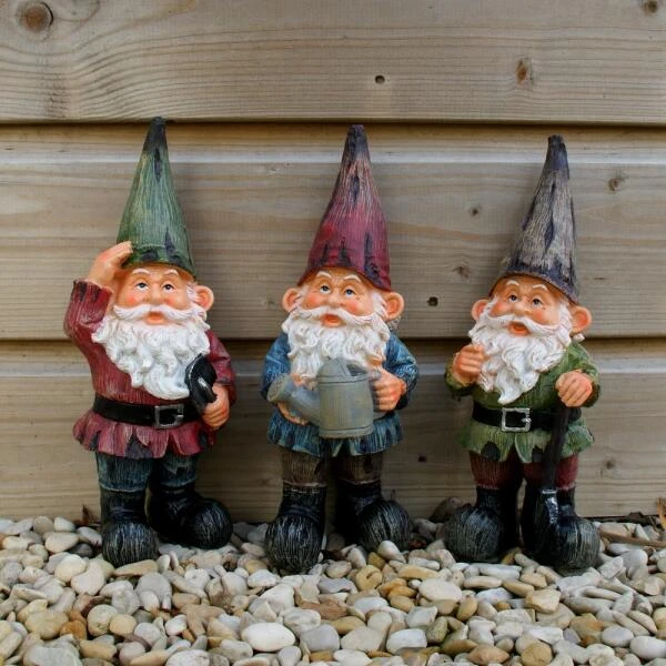 Tuinierende Kabouters - Set Van 3 Stuks - Afbeelding 3