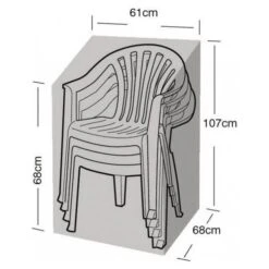 Beschermhoes Tuinstoelen - 61 × 68 × 107 Cm