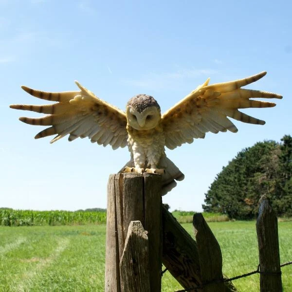 Uil Met Open Vleugels Muurdecoratie - Afbeelding 4