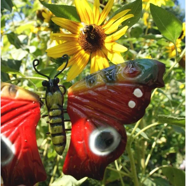 Vlinder Dagpauwoog 19 Cm Muurdeco - Afbeelding 4